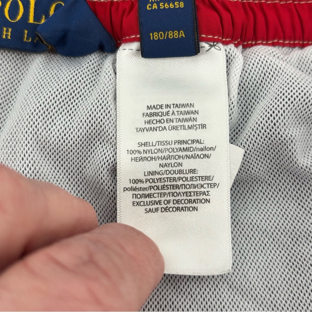 Polo‎ Ralph Lauren Mens Blue Boardshorts Size LG - Picture 13 of 14